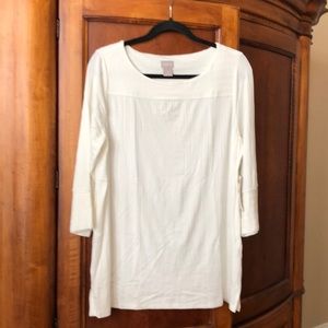 Chico’s Coconut (off white) Knit Top